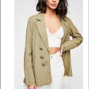 Free People Victoria blazer NWOT